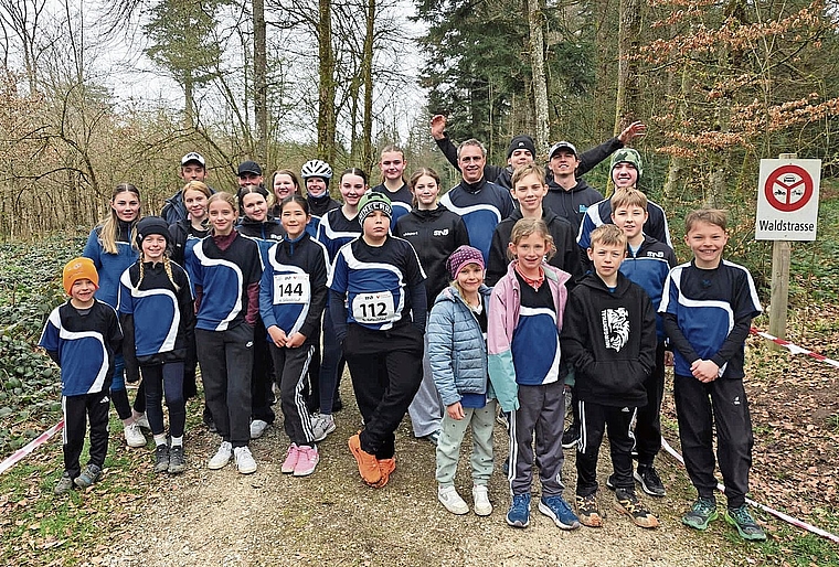 17 Kinder und vier Erwachsene waren für den STV Murgenthal am Start.Bild: zvg