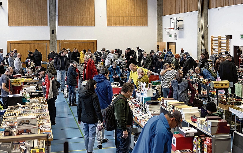 Die Börse verzeichnete einen grossen Besucheraufmarsch.