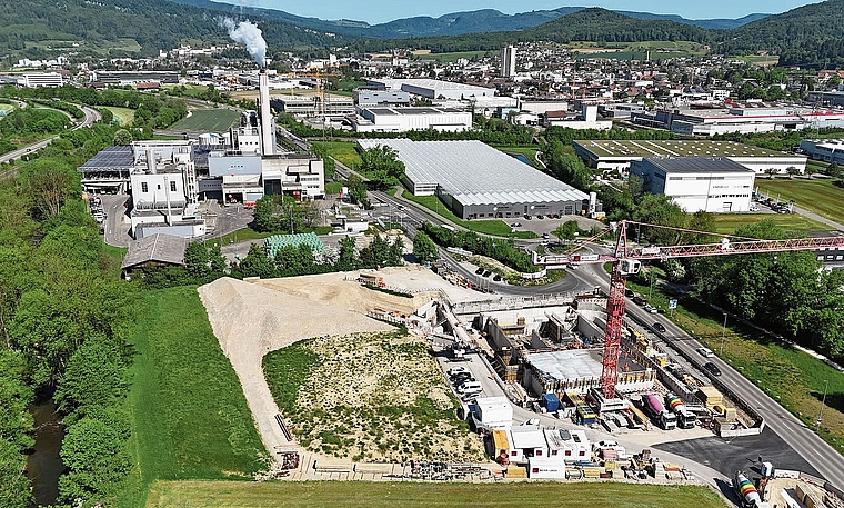 Die Projekte von erzo ARA und KVA nehmen Form an.bild: Philipp Muntwiler