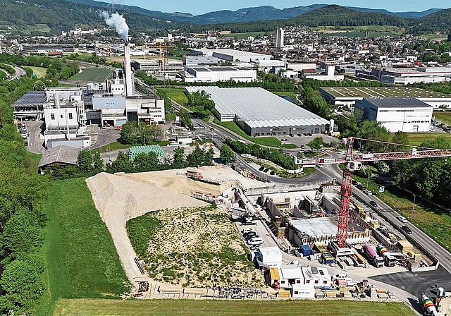 Die Projekte von erzo ARA und KVA nehmen Form an.bild: Philipp Muntwiler