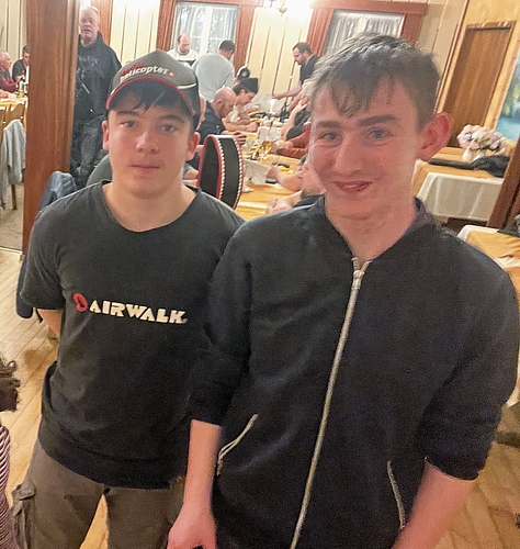 Neu bei den Aktiven (von links): Fabian Meier und Christian Vogel.Bilder: zvg