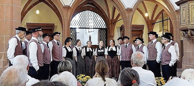 Beim Auftritt gab es Gänsehautmomente.Bild: zvg