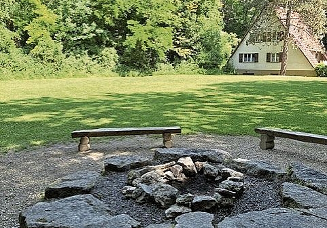 Das Pfadiheim-Fest findet in idyllischer Umgebung statt.BILD: ZVG