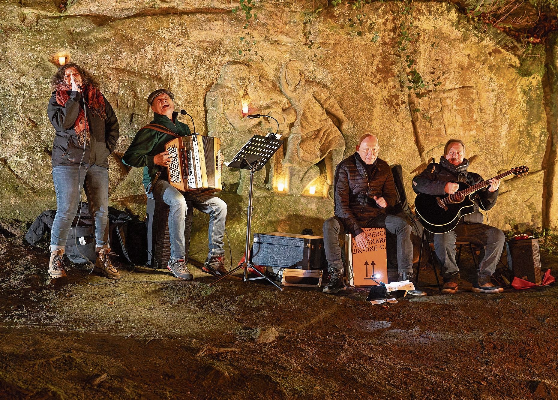 Die Band Churzschluss sorgte für den musikalischen Rahmen. Die Band Churzschluss sorgte für den musikalischen Rahmen.
