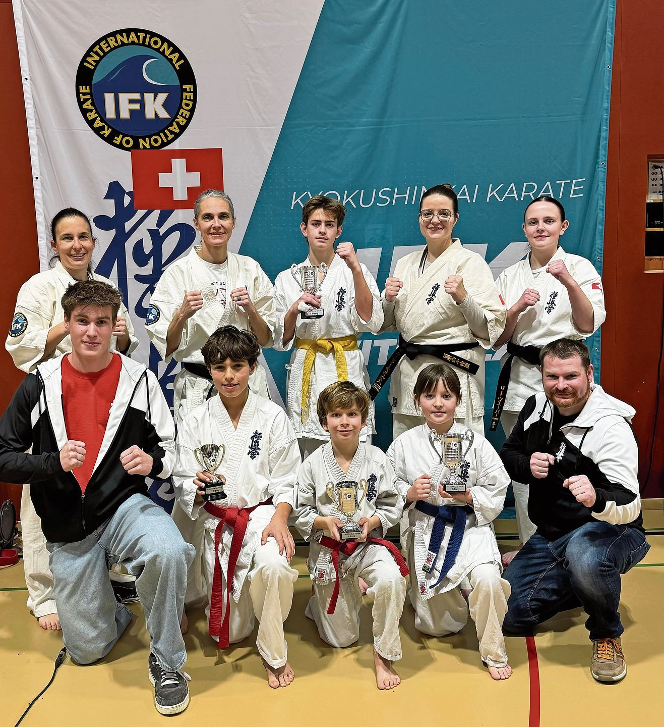 Die Teilnehmenden am diesjährigen Kolibri Cup.Bilder: zvg