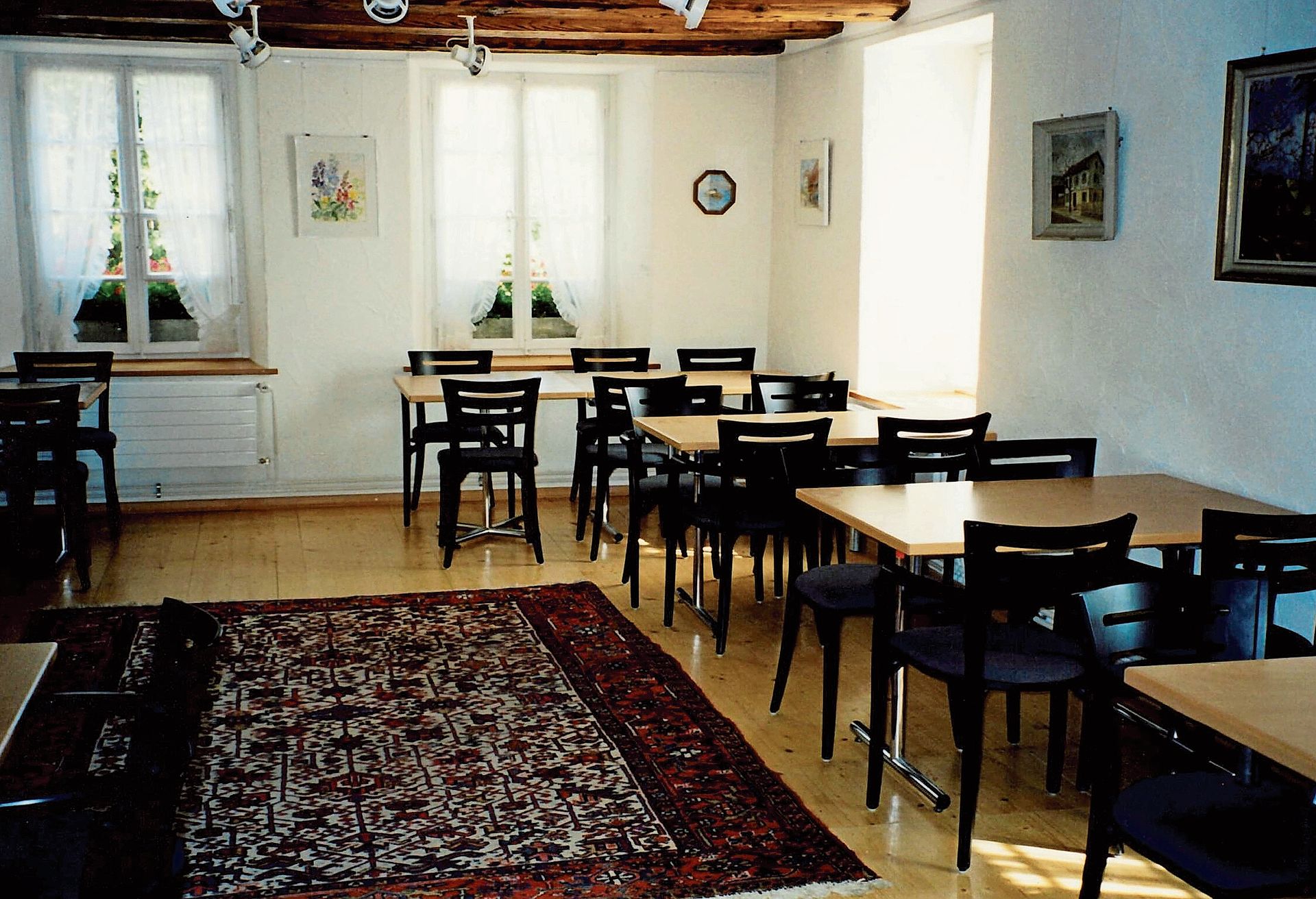 Nachher: Museumscafé im Erdgeschoss.Bild: zvg