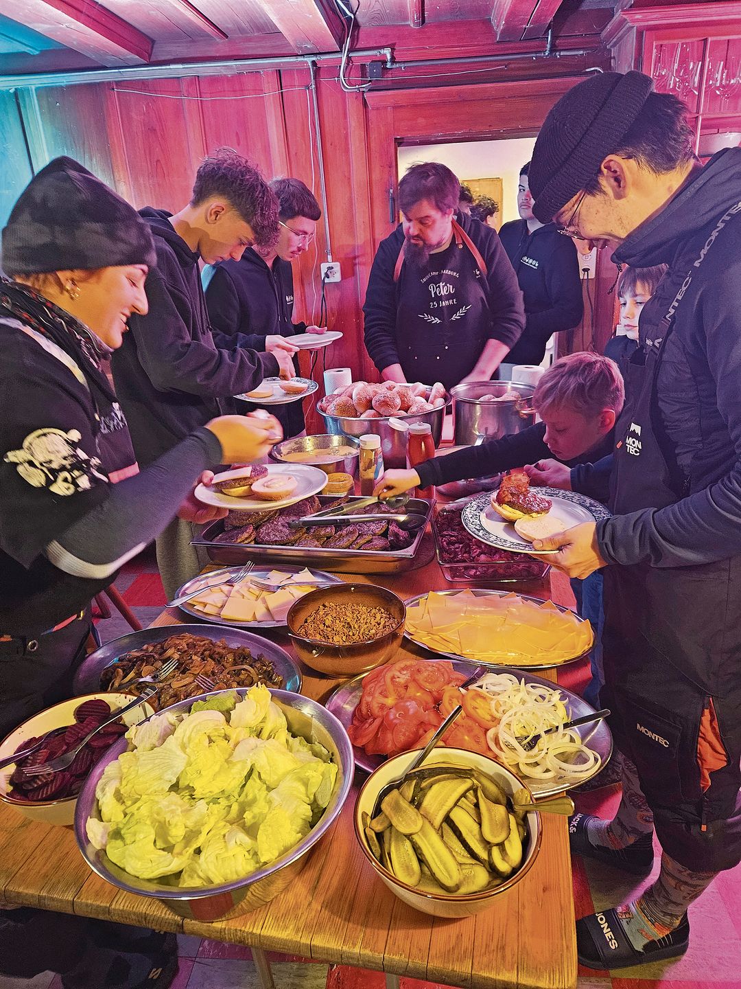 Die Hamburger Party sorgte für Begeisterung.