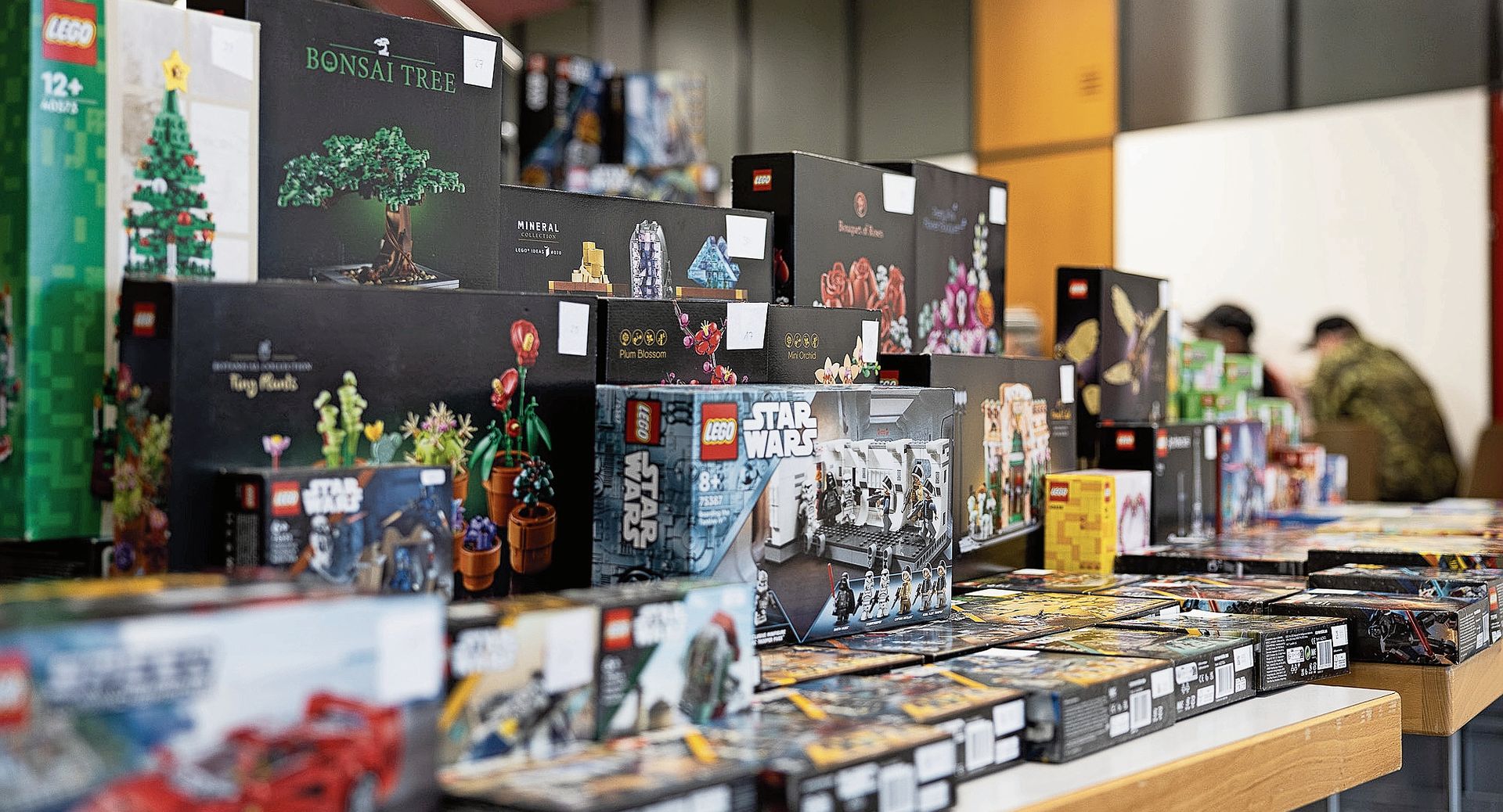 Der Stand liess die Herzen der Lego Fans höher schlagen.