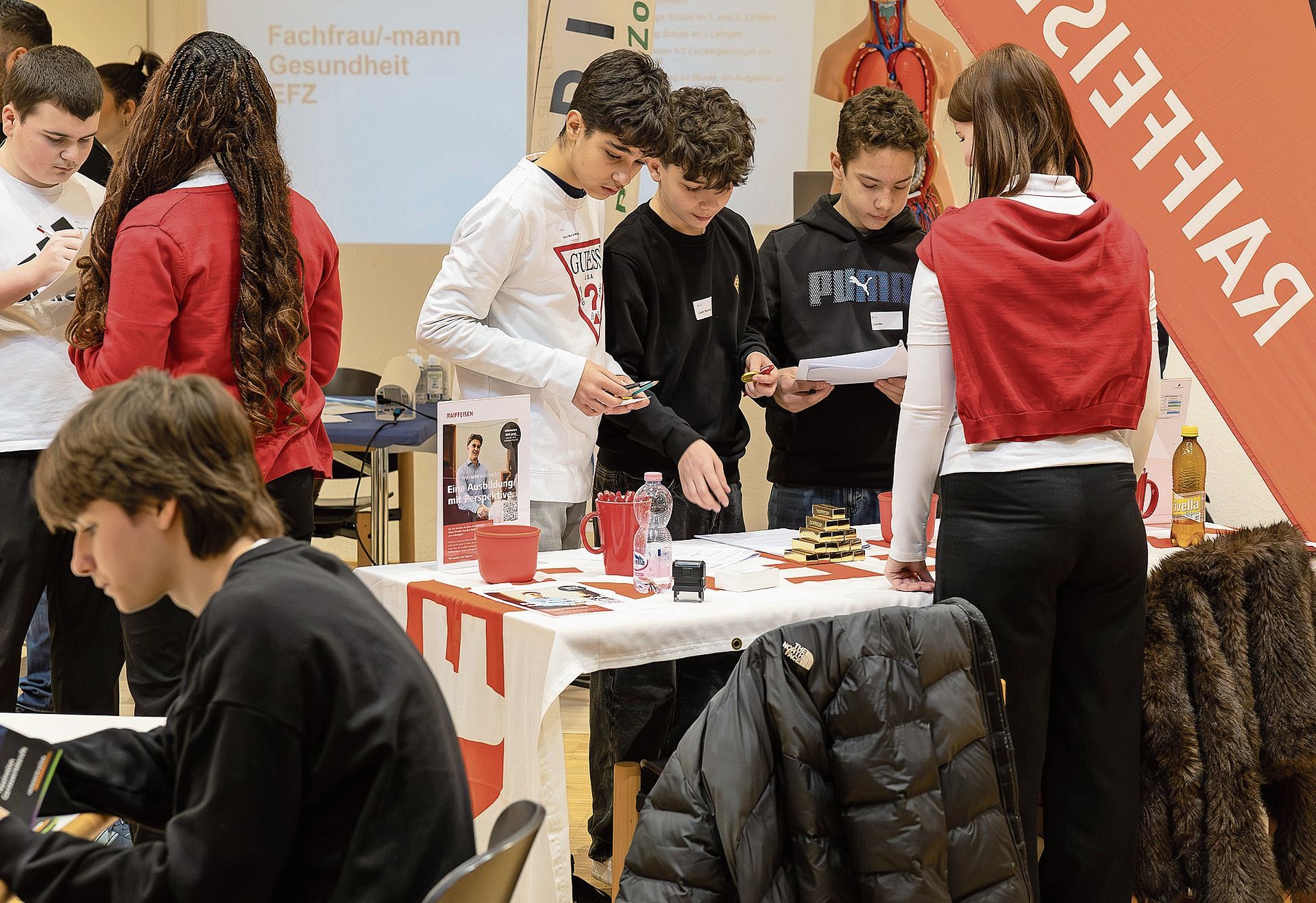 KV-Berufe standen bei den Jungs hoch im Kurs.