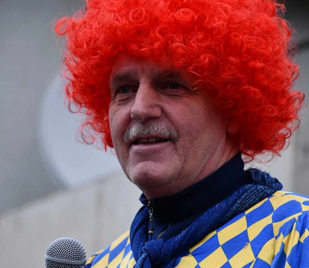 So kennen ihn die Strengelbacher Fasnächtler: Walter Müller.Bild: zvg