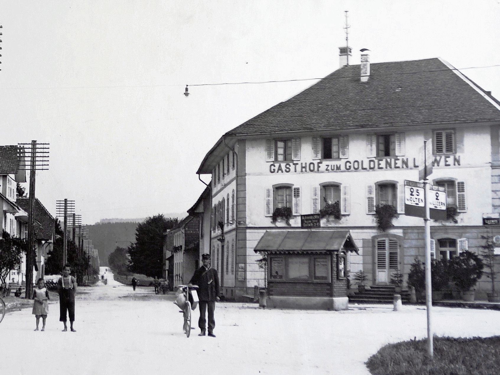 Legendär: Der goldene Löwen beim Kreuzplatz. Legendär: Der goldene Löwen beim Kreuzplatz.