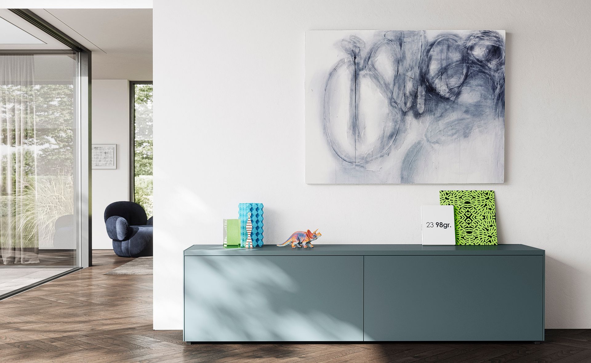 Case von Kettnaker bietet ein System das Ordnung schafft und Räume stilvoll strukturiert.