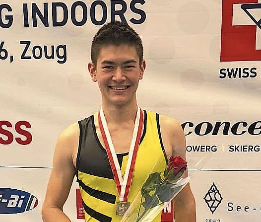 Ian Strub, 2. Platz Beach Sprint.Bilder: zvg