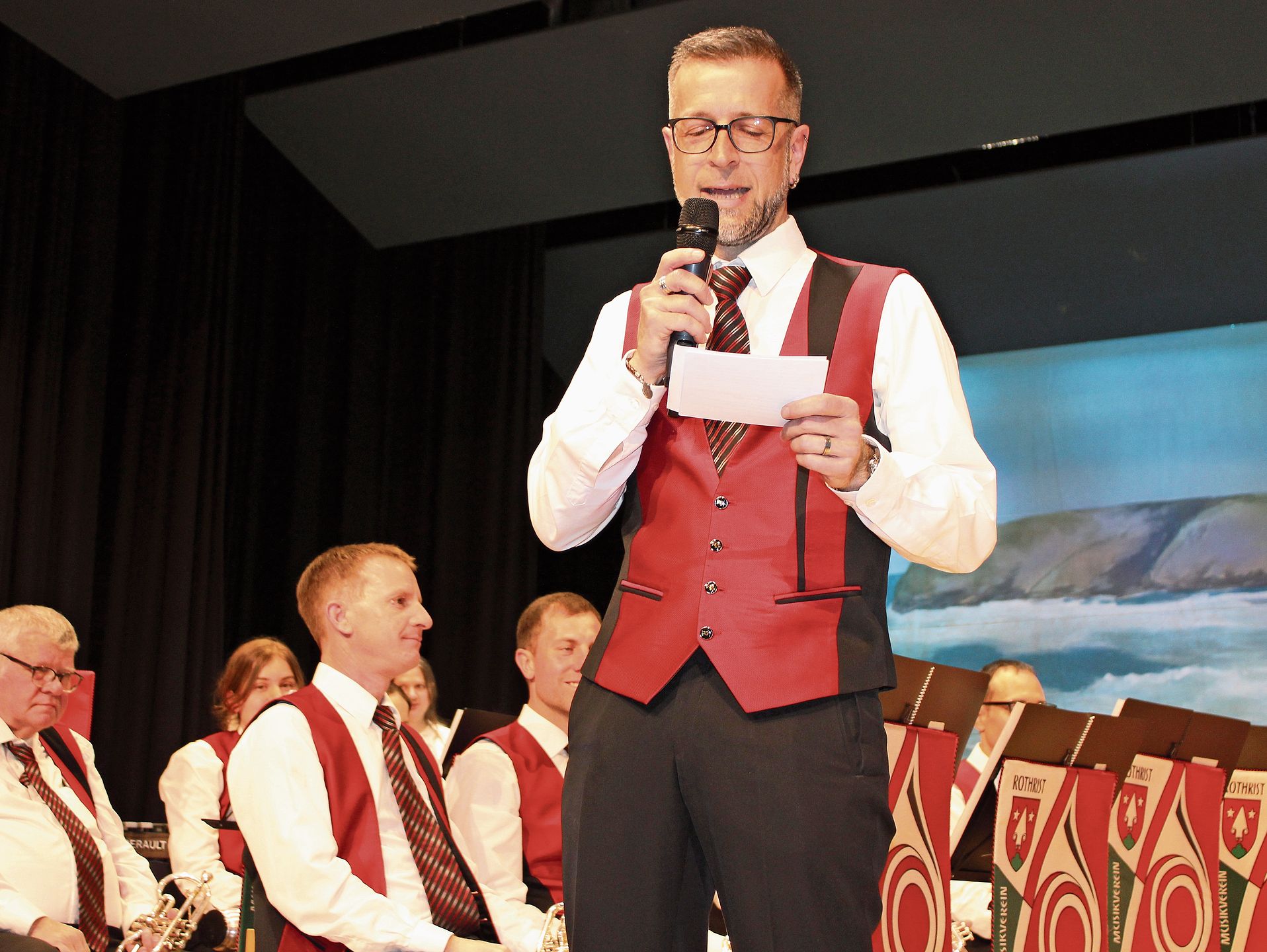 Dankesworte von MV-Rothrist-Präsident Dominik Zenger. Dankesworte von MV-Rothrist-Präsident Dominik Zenger.