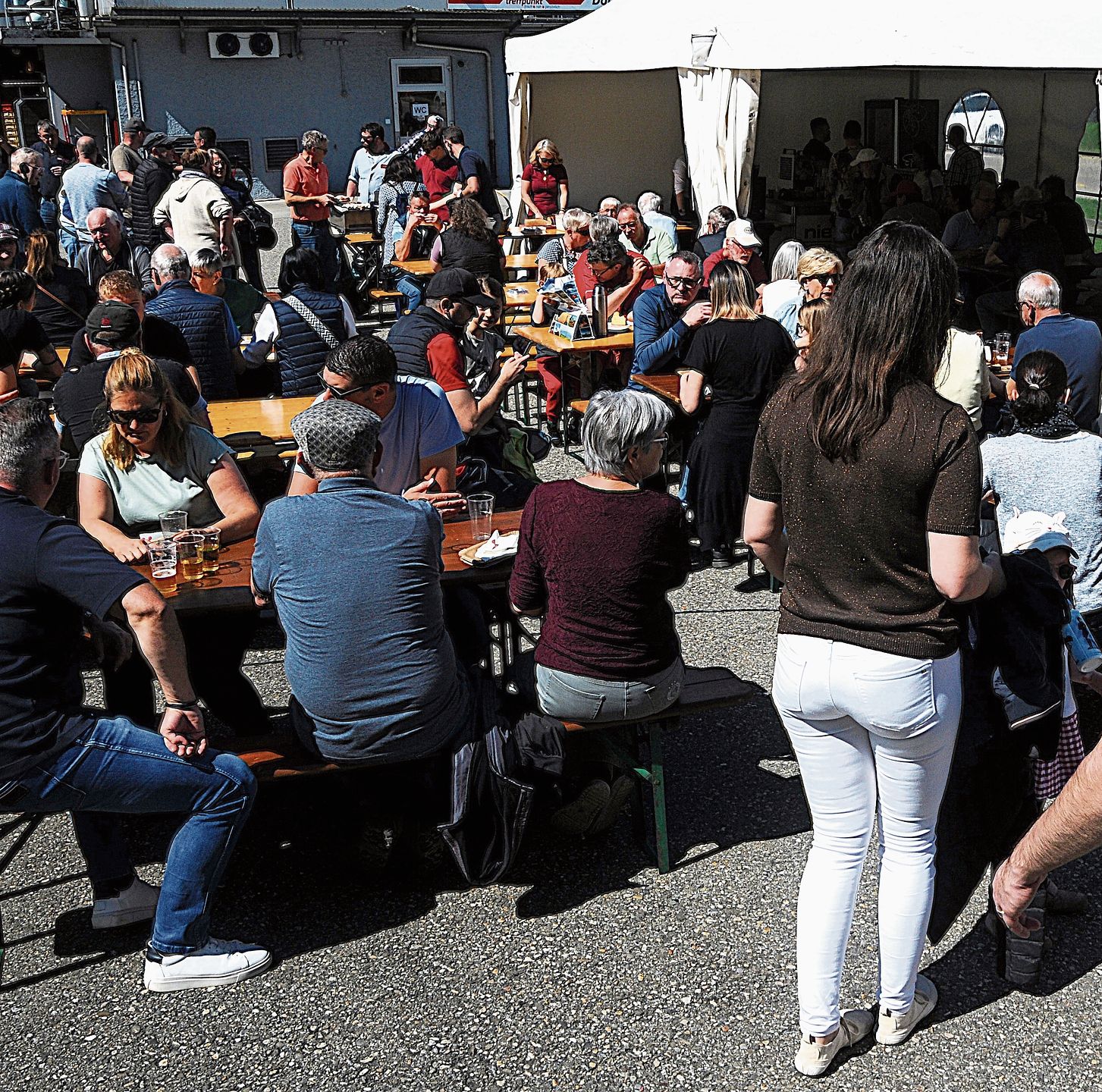 Das Jubiläumsfest war gut besucht.