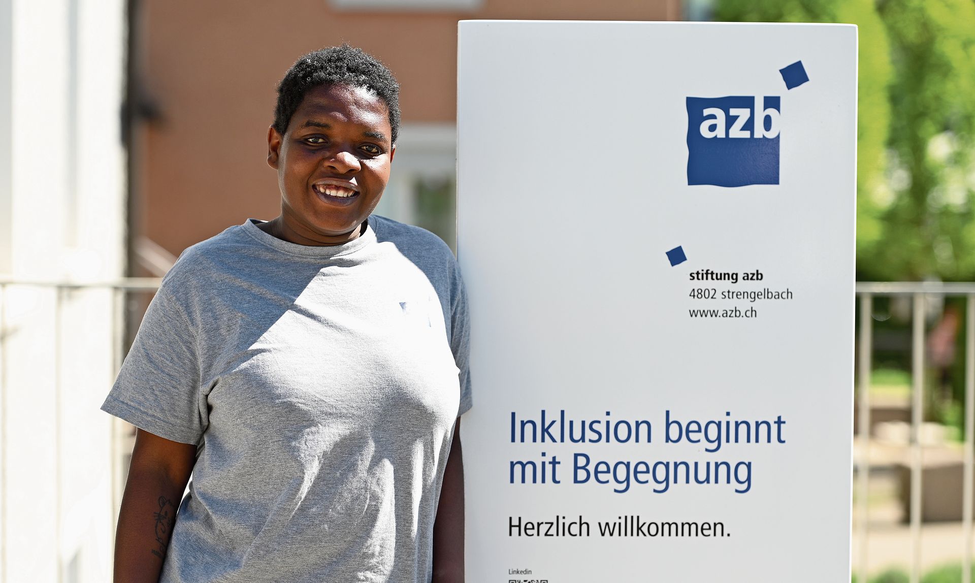 Seit fünf Jahren arbeitet Beatrice Stutz in der Stiftung azb.Bild: Manuel Arnold