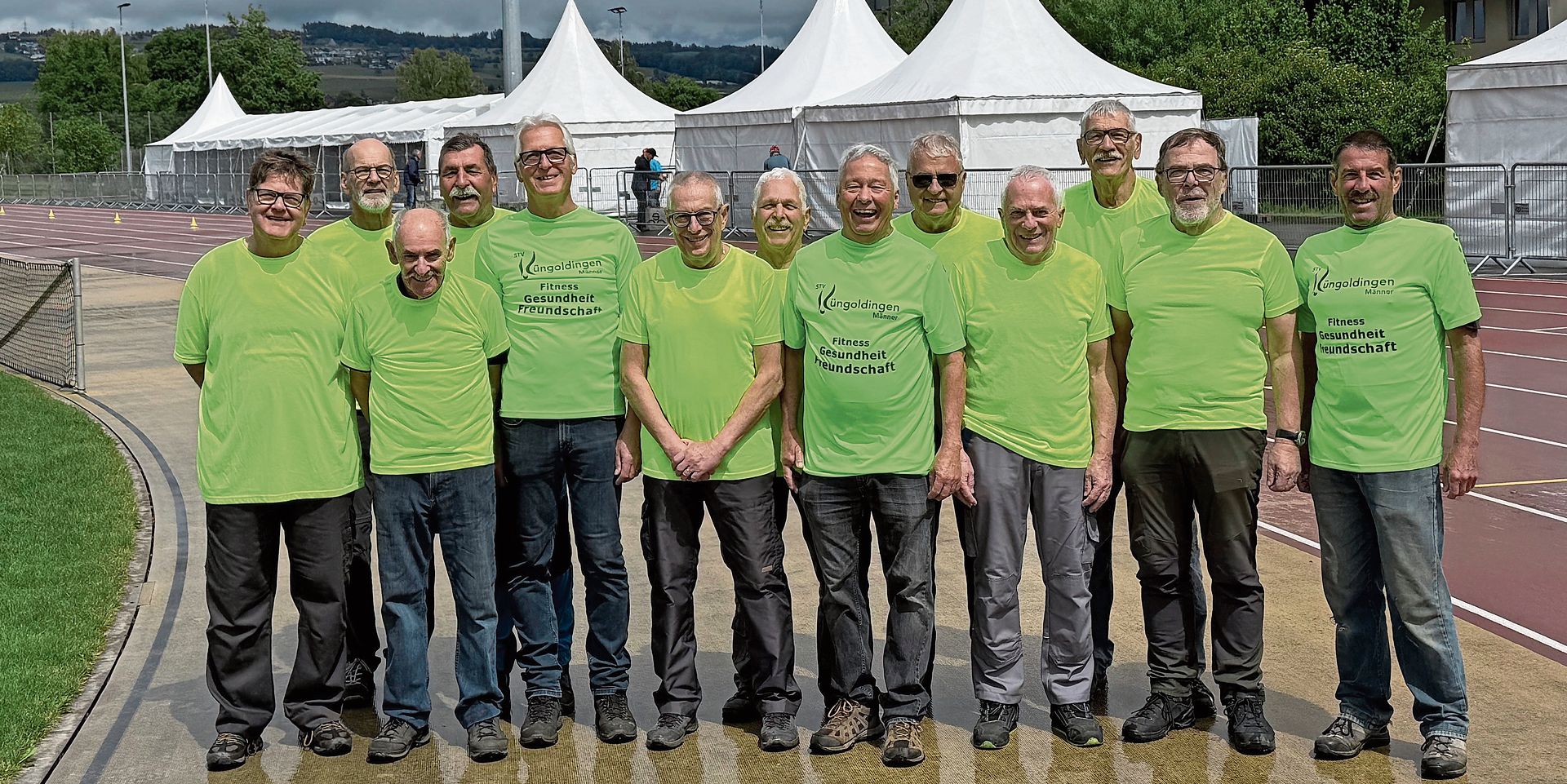 Die freiwilligen Helfer am internationalen ParAthletics in Nottwil.BildER: zvg Die freiwilligen Helfer am internationalen ParAthletics in Nottwil.BildER: zvg