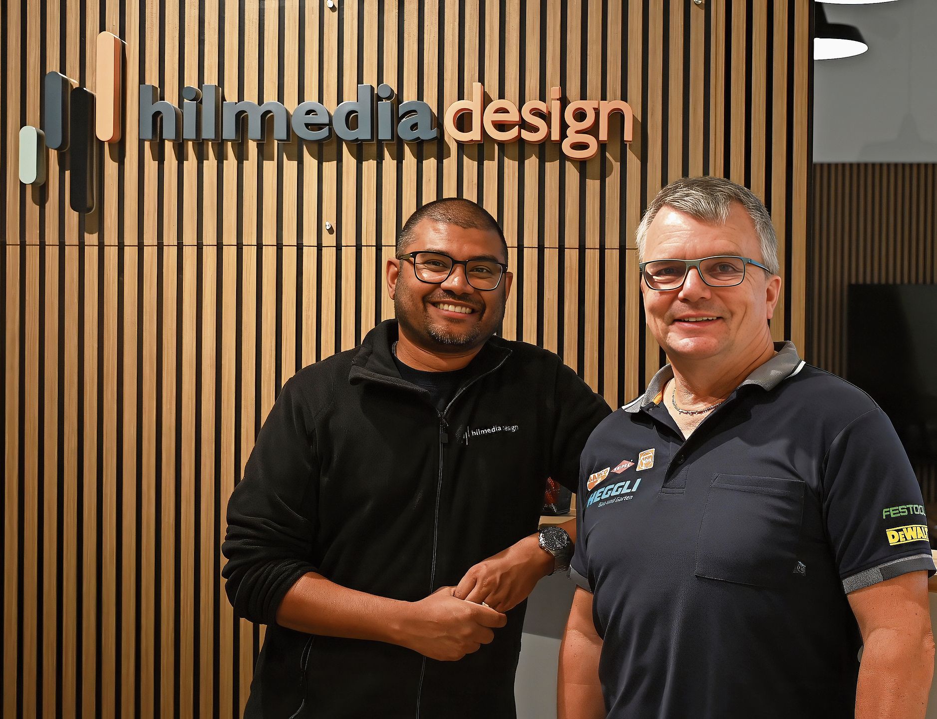 Die beiden OK-Mitglieder Sury Hilfiker (links) und Leonz Heggli.Bild: Manuel Arnold Die beiden OK-Mitglieder Sury Hilfiker (links) und Leonz Heggli.Bild: Manuel Arnold