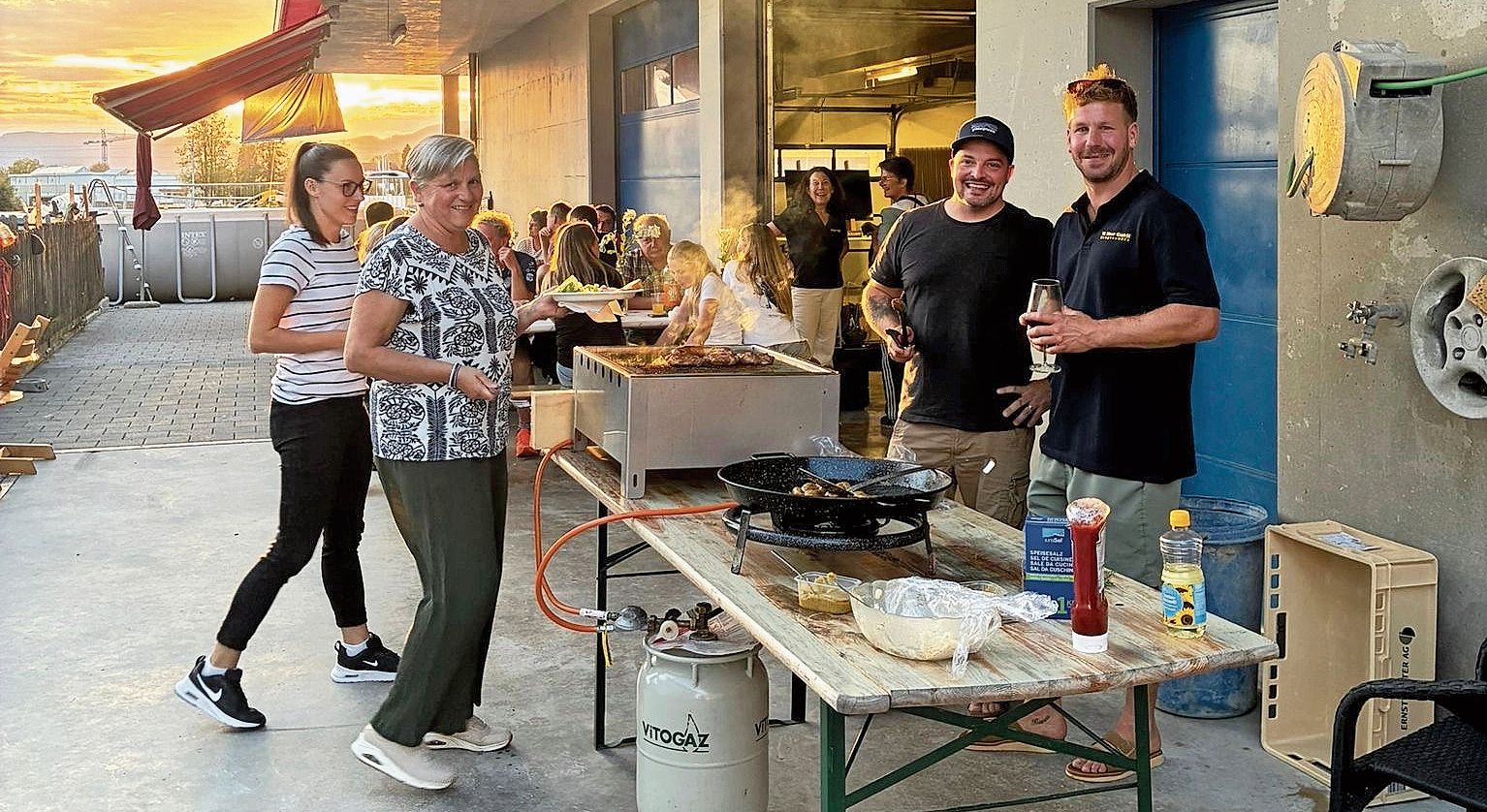 Für das leibliche Wohl war am Jubiläumsfest natürlich auch gesorgt.Bilder: zvg Für das leibliche Wohl war am Jubiläumsfest natürlich auch gesorgt.Bilder: zvg