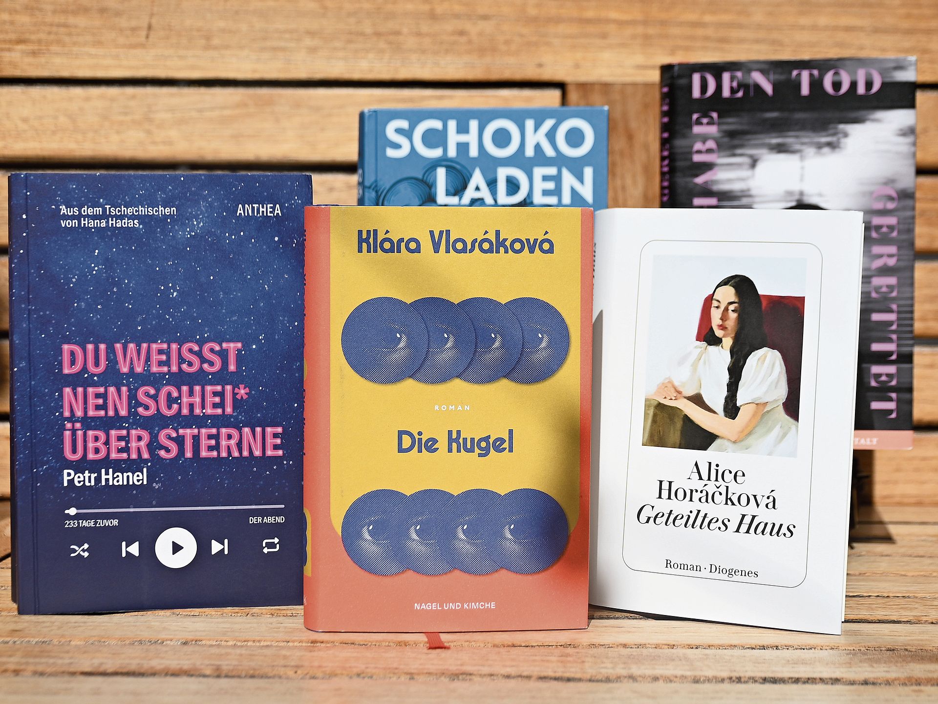 Diese fünf literarischen Werke stehen im Fokus der diesjährigen Literaturtage.Bild: Manuel Arnold