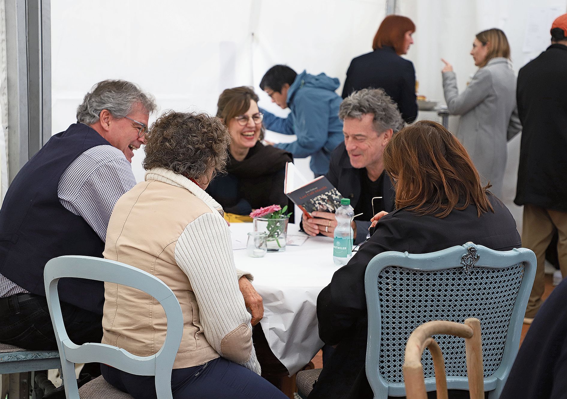 Den Spass an der gemeinsamen Lektüre pflegen die Literaturtage in Zofingen.Bild: Melanie Hadam