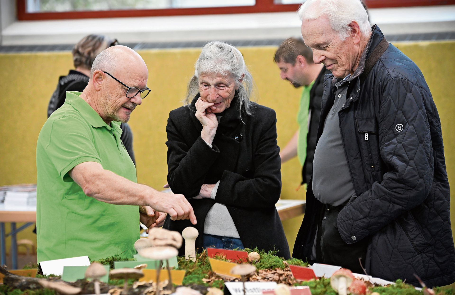 Mit Rat und Tat standen die Vereinsmitglieder den zahlreichen Besuchern zur Seite.